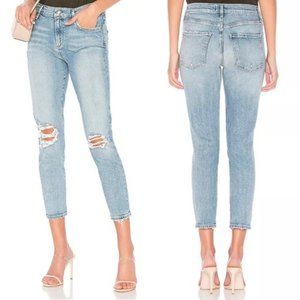 AGOLDE SZ 24 Sophie High Rise Skinny Crop Jeans